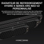 CORSAIR Hydro X Series XR5 Neo 360mm V2 Radiateur de Personnalisé – Compatible avec Les Ventilateurs iCUE Link, Supports de Vent
