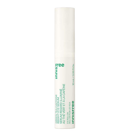 innisfree - Sérum Yeux Regard Illuminant au Thé Vert Roll-on - 10ml | Hydrate, Illumine et Décongestionne Contour de l'œil, Anti