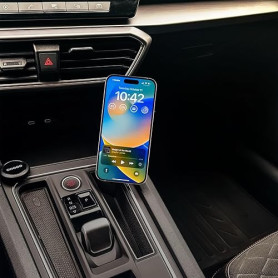 Générique Support de téléphone portable de qualité supérieure pour Seat Leon & Cupra Formentor (2020-2024 pré-facelift) – Magnét