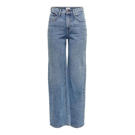 ONLY Jean à Coupe Large ONLHOPE Taille Haute Wide Leg Fit Jeans