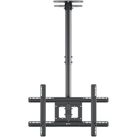 ONKRON Support TV Plafond Long pour 32" - 80" Ecran, Bras Articulé TV Plafond Poids de 68,2 kg, Bras Television Mural VESA 100x1