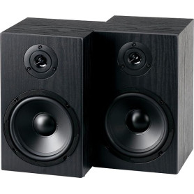 McGrey BSS-265 BK 6, 5" Enceintes HiFi Bibliothèque Paire Noires 2X 40W RMS | Enceintes hi-fi compactes, Puissance admissible: 8