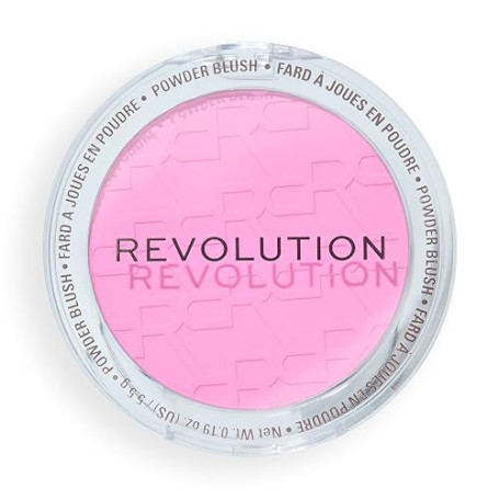 Revolution Blusher Reloaded, Future Flush Pink | Blush Poudre Sans Talc au Fini Mat, Pigmentation Riche et Modulable, Vegan et S