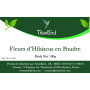 TitanBird 100g Poudre de Fleurs d'hibiscus | 100% Naturelle, Qualité Supérieure