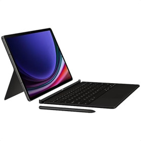 Samsung EF-DX825 Étui de Protection pour Tablette Galaxy Tab S10+| Tab S9+| Tab S9 FE+ avec Clavier QWERTZ et Bouton AI, étui en