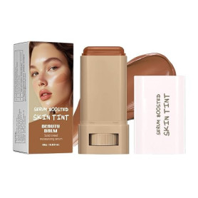 Fond de teint en stick, teinte de la peau boostée par le sérum - Cache-cernes hydratant à couverture totale avec baume de beauté