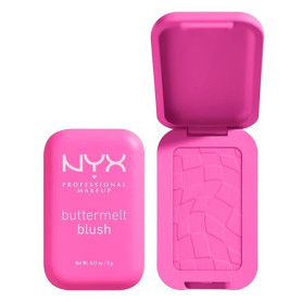 NYX Professional Makeup Buttermelt Blush Poudre Fondante My Butta Half | Beurre mangue amande karité, Tenue 12h sans transfert,