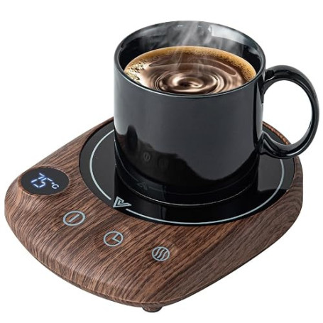 Chauffe-Tasse électrique Intelligent pour Bureau avec arrêt Automatique, Chauffe-Boisson à 3 réglages de température pour café,