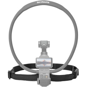 Honbobo Support Cou pour DJI Osmo Pocket 4, Neck Mount POV Prise de Vue Caméra Fixation Accessoires pour DJI Osmo Pocket 4 (Grey