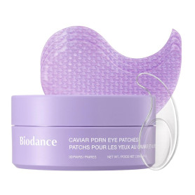 BIODANCE Caviar PDRN Eye Patches, Patchs Yeux Hydrogel au Caviar PDRN, Pour Cernes, Poches et Yeux Fatigués, Soin Nourrissant Pr