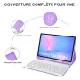 Coque Clavier pour Samsung Galaxy Tab S10 FE+ Plus 13.1" 2025, Clavier Azerty Français Bluetooth DéTachable, étui avec Bluetooth