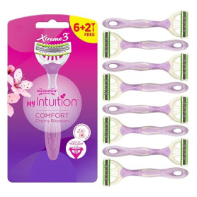 Wilkinson Sword myIntuition - Comfort Xtreme 3 - Jetables Femmes - pack de 6+2