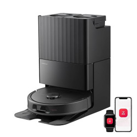 roborock Qrevo S Pro Robot Aspirateur Laveur 18500 Pa, Anti-enchevêtrements | 45 °C Séchage à l'air Chaud, 75 °C Autonettoyant à