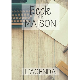 Agenda Ecole à la maison: Carnet d'Instruction en Famille IEF organiseur et planificateur de devoirs cahier de texte pour enfant