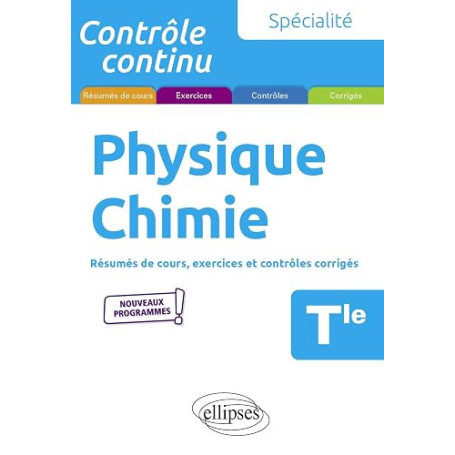 Spécialité Physique-Chimie Tle