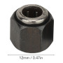 3Pcs RC 12mm/0,47po écrou Hexagonal Roulement à Sens Unique, Pièces de Démarreur de Traction de Moteur RC Fer Roulement à Sens U