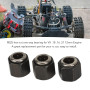 3Pcs RC 12mm/0,47po écrou Hexagonal Roulement à Sens Unique, Pièces de Démarreur de Traction de Moteur RC Fer Roulement à Sens U