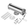 COSTWAY 2,5 kg Poussoir à Saucisses, Machine à Saucisse Remplissage de Saucisse en Alliage d'Aluminium avec 3 Tubes de Diamètre