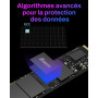 Biwin Black Opal NV7400 M.2 PCIe Gen4 SSD 2 to - Vitesse de Lecture jusqu'à 7400 Mo/s - SSD Interne Professionnel NVMe 2.0 - Sto