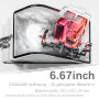 TR-Thermalright Wonder Vision 360 UB ARGB White Refroidisseur de processeur liquide, écran incurvé 3D de 6,67 pouces avec résolu