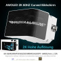 TR-Thermalright Wonder Vision 360 UB ARGB White Refroidisseur de processeur liquide, écran incurvé 3D de 6,67 pouces avec résolu