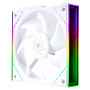 Thermalright TR TL-M12Q X3 Lot de 3 Ventilateurs de Processeur ARGB Infinity Mirror Blanc Refroidissement sans Fil 120mm Effet L
