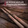 Vic Firth PVF 5A Baguette pour Batterie American Classic Hickory Olive Bois 5A