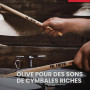 Vic Firth PVF 5A Baguette pour Batterie American Classic Hickory Olive Bois 5A