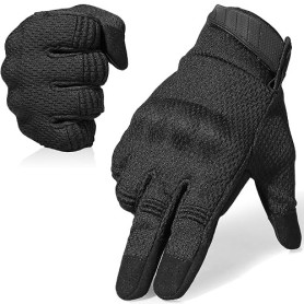 WTACTFUL Gants de Moto, Gant Tactique Unisexe Ecran Tactile, Scooter Motocross Respirant avec la Course de Moto, VTT BMX, Escala