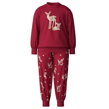 CALIDA Family & Friends, Ensemble de Pijama Fille, Rio Red,