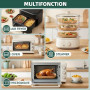 PETHREE Papier Cuisson Air Fryer, 100 Pcs Air Fryer Papier Cuisson pour Philips Dual Basket 3000/5000 Série 6L/3L, Papier Airfry