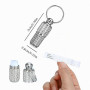 Grenhaven Porte-Adresse Étiquette d'adresse d'identification pour Chien et Chat, Conteneur Tube Anti-Perte, Pendentif Collier po