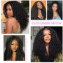 Tissage Bresilien en lot Cheveux Humain Kinky Curly Bundles Tissage Bouclé Naturel Mèches Brésiliennes Human Hair Extensions Nat