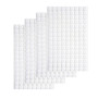 Wosyoodo 540 Pièces Scratch Autocollant Rond, 10mm Scratch Autocollant Double Face, Pastille Scracht Adhesif, Autocollantes Hook