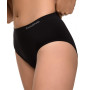 Channo Culotte en Coton pour Femme, Taille Haute et sans Couture. Élastique, Doux et Confortable, Couleurs Unies