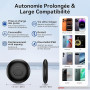Traceur GPS pour Véhicules, 2PCS Magnétique Smart Tag Tracker Android et iOS, Localisateurs D’Objets Traceur GPS sans Abonnement
