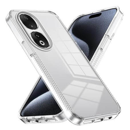 XINYEXIN Coque Transparent pour Honor 90 5G Étui de Protection Antichoc Anti-Rayures Qualité Militaire Robuste Housse Clear Case