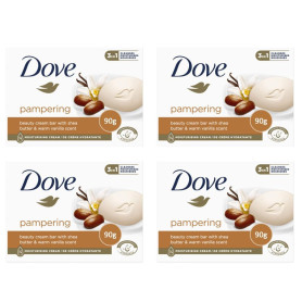 Dove Savon au Beurre de Karité (4 x 90 g)