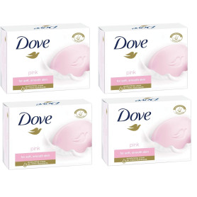 Dove Lot de 8 savons de beauté crème - rose (4 x 2)