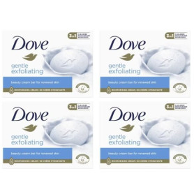 Dove Savon Gentle Peeling Soap Bar (4 x 90 g)