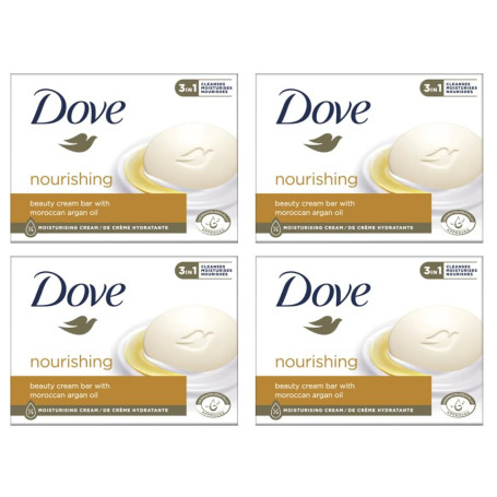 Dove Savon nourrissant (4 x 90 g)