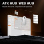 ATK Dragonfly A9 Series Souris de jeu sans fil, légère, 53–57 g, capteur PAW3950 Ultra / PAW3395, jusqu'à 42 000 DPI, polling 8K