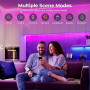 LUXONIC 5M Neon Ruban LED, RGB, Etanche, 24V Flexible Bande LED Néon | en Silicone avec APP/Télécommande, Synchronisation Musica