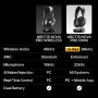 SteelSeries Arctis Nova Pro Omni - Casque Gaming sans Fil Hi-Res Audio, 96kHz/24bits, ANC, Micro ClearCast Pro, réduction de Bru
