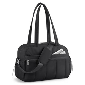 HOTUT Sac de Voyage 43x30x18 pour Easyjet, Femme Sac de Vêtements Pliable Weekend Imperméable Gonflé, Bagage Cabine, avac Pochet