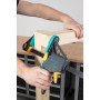 wolfcraft Serre-Joint à une Main EHZ PRO - Saillie 100 mm, 700 mm