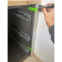 U-Scribe Jig 3 gabarits de menuiserie 18 mm – L'outil parfait pour tout installateur de cuisine, chambre à coucher et de meubles