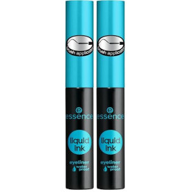 Essence - Eyeliner Liquide Ink Waterproof - 01 Black (Lot de 2)