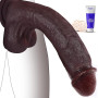 PRONFANS 28.5CM Gode Realiste Sex Toýs Femme, Dildo xxl Réaliste Large Sex Toys Doté d'une Gode Ventouse, Plug Anals Sex Toýs