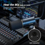 TONOR Micro Cardioïde Dynamique USB/XLR avec Bras de Support pour PC, Micro PC Gamer, Microphone de Studio pour Podcasting, Gami